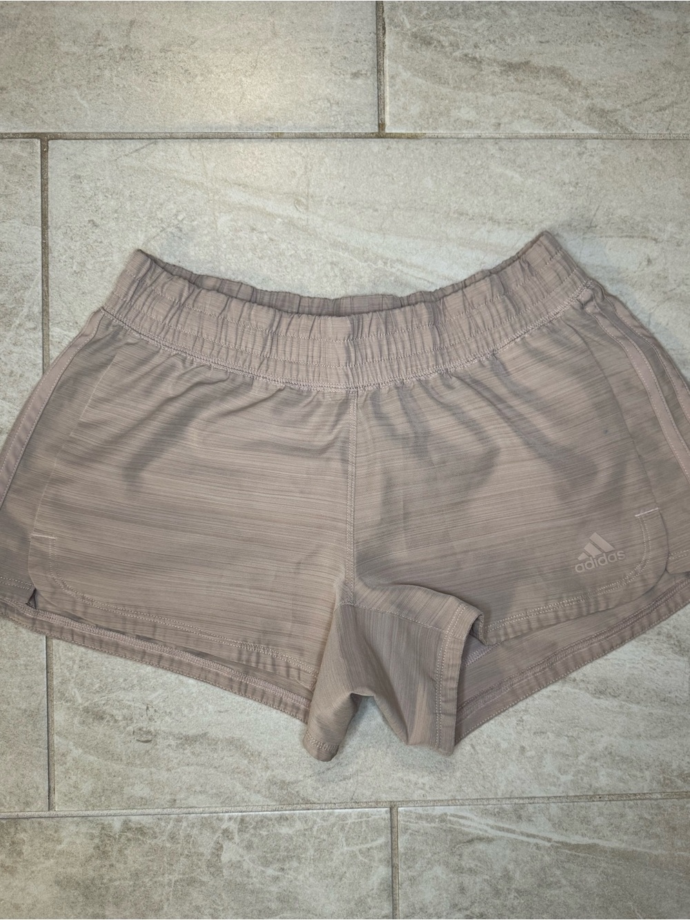 adidas Women's Mauve Athletic Running Shorts